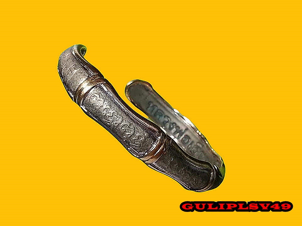 กำไลข้อมือ หลวงพ่ออียด อินทวังโส วัดไผ่ล้อม จ.อยุธยา เลี่ยมทองคำ