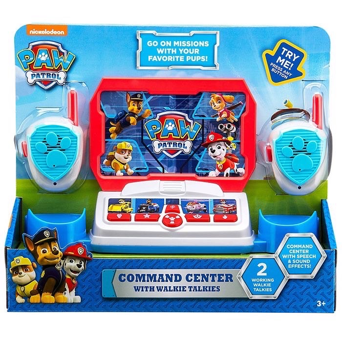 PAW Patrol Command Center with Walkie Talkies