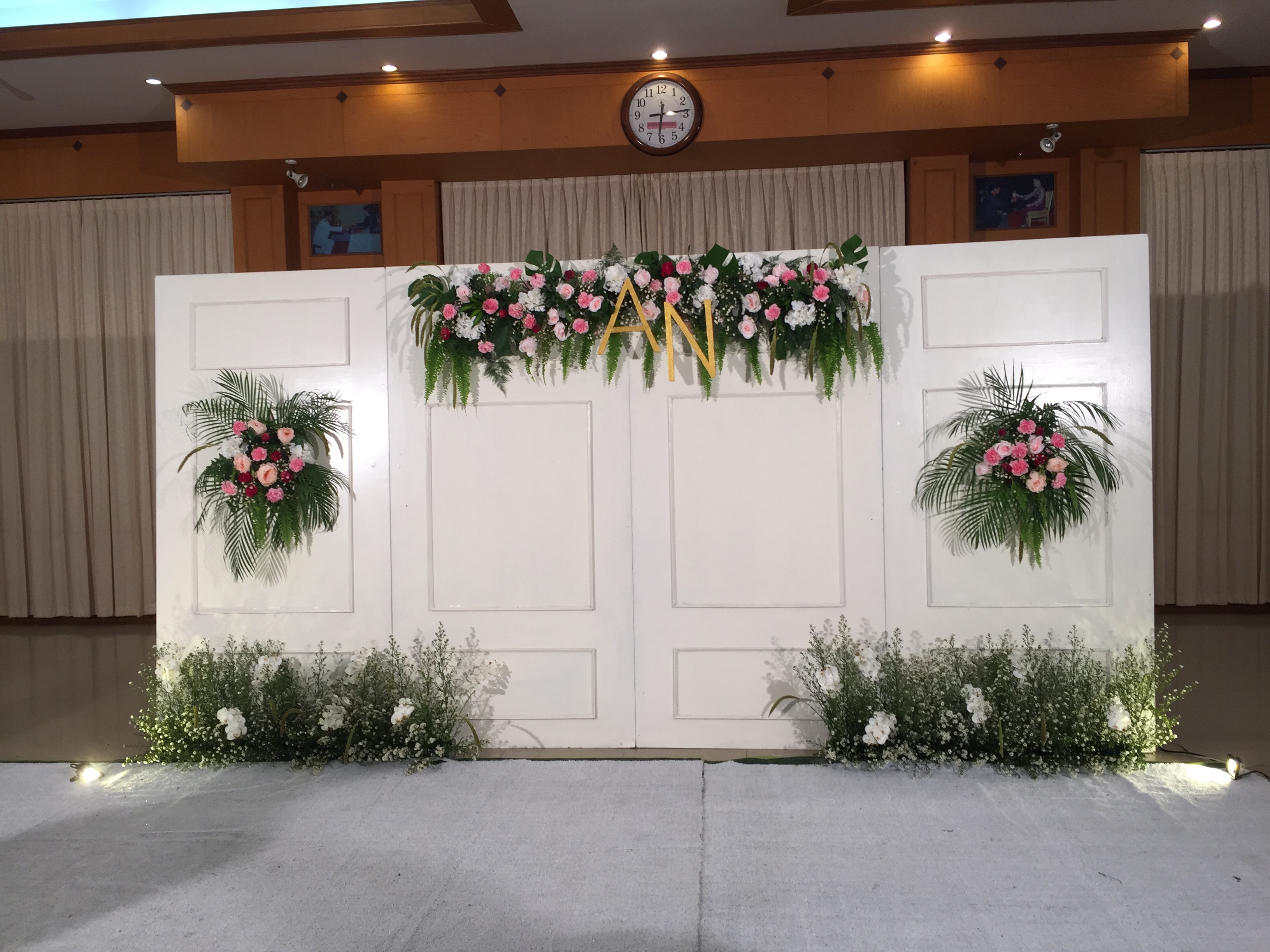 งานเลี้ยงฉลองมงคลสมรสช่วงเย็น 18กพ61 ณ หอประชุม รร.ปทุมวิไล อ.เมือง จ.ปทุมธานี