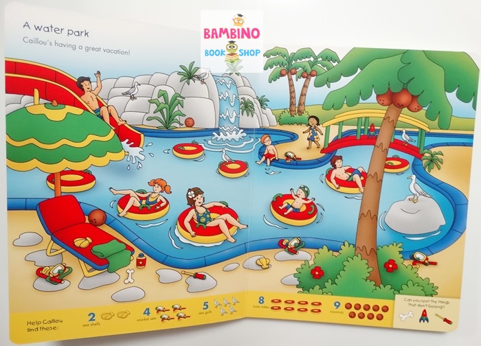 Caillou: Fun Adventures!: Search and Count Book