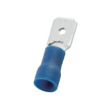 Vinyl-insulated male disconnectors (หางปลาเสียบแบน-ตัวผู้)