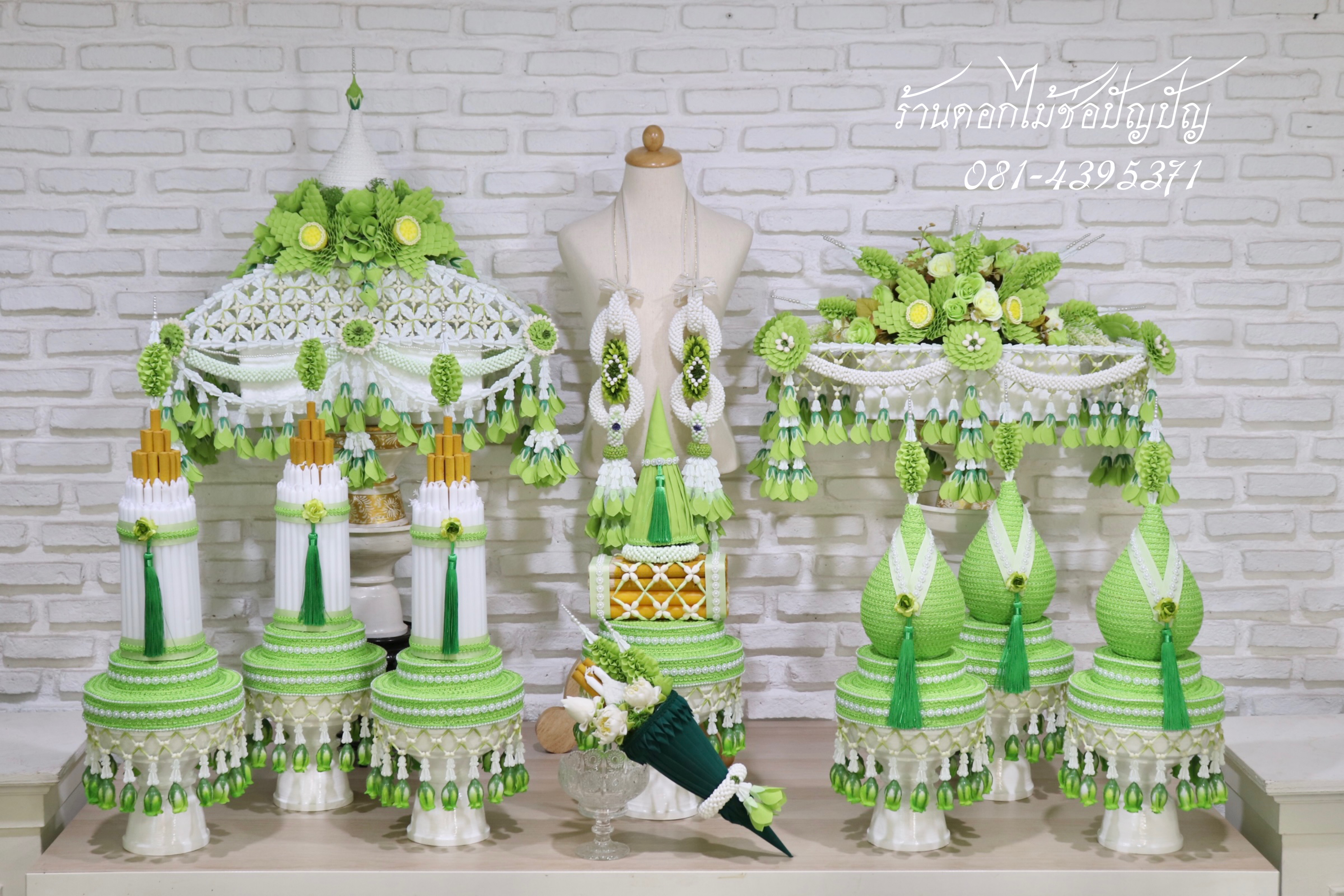 เครื่องบวชดอกไม้ประดิษฐ์ ชุดB14