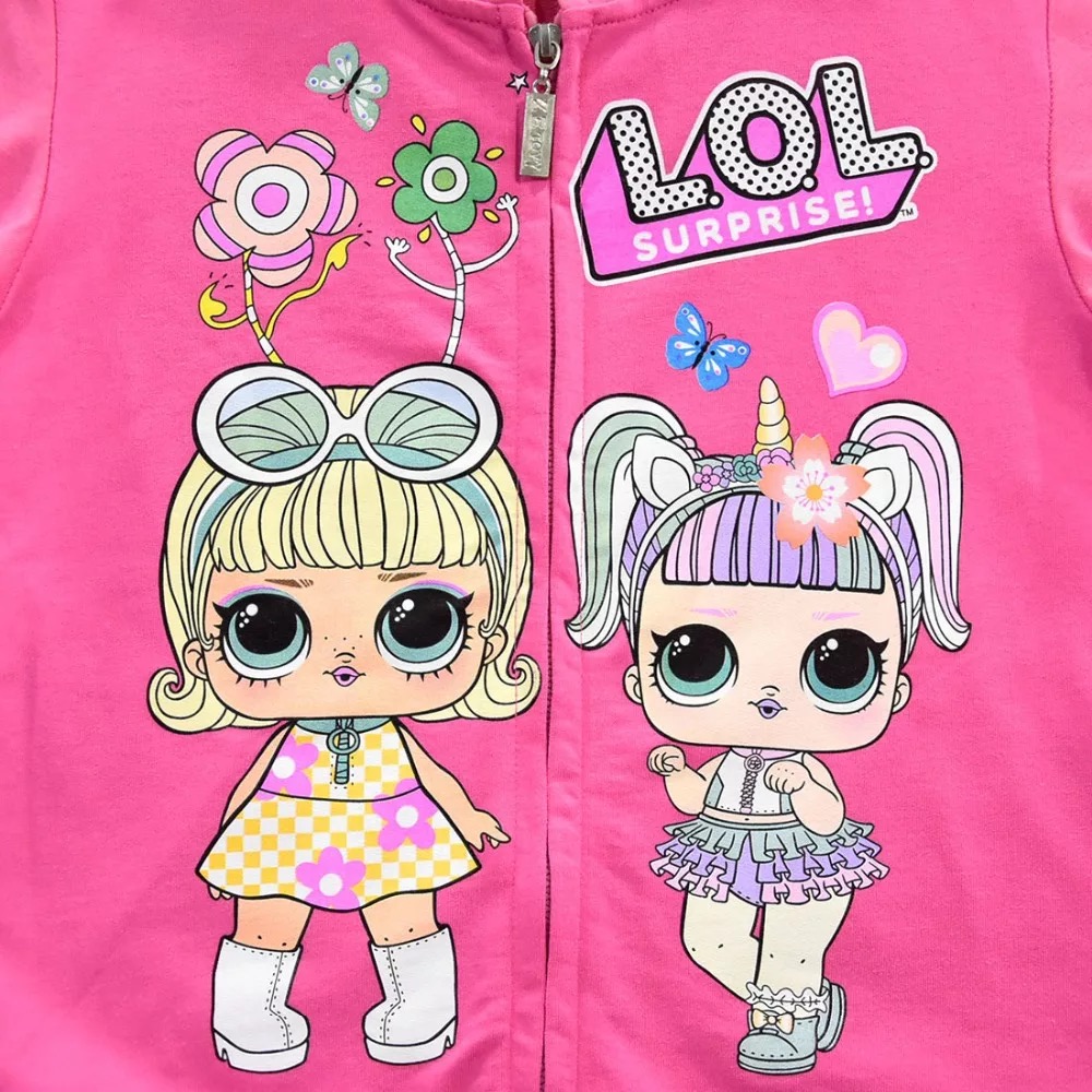 เสื้อกันหนาวเด็ก ซิปหน้า ลาย LOL