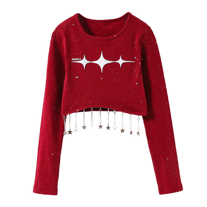 Friendly4kidชุดเต้นเด็กหญิง set เสื้อ+กางเกง สีดำสไตล์hiphop