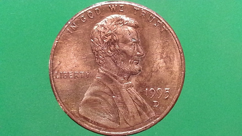 เหรียญ เงินตรา ประเทศ สหรัฐอเมริกา (Cent) 1995