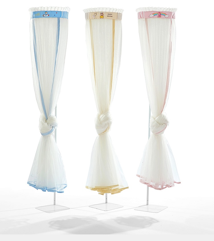 มุ้งกระโจมคลุมเตียงเด็ก แบบสแตนด์ขาตั้ง TP21110