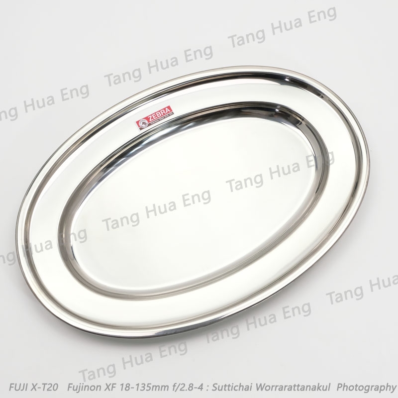 จานเปล 18 นิ้ว ตราหัวม้าลาย