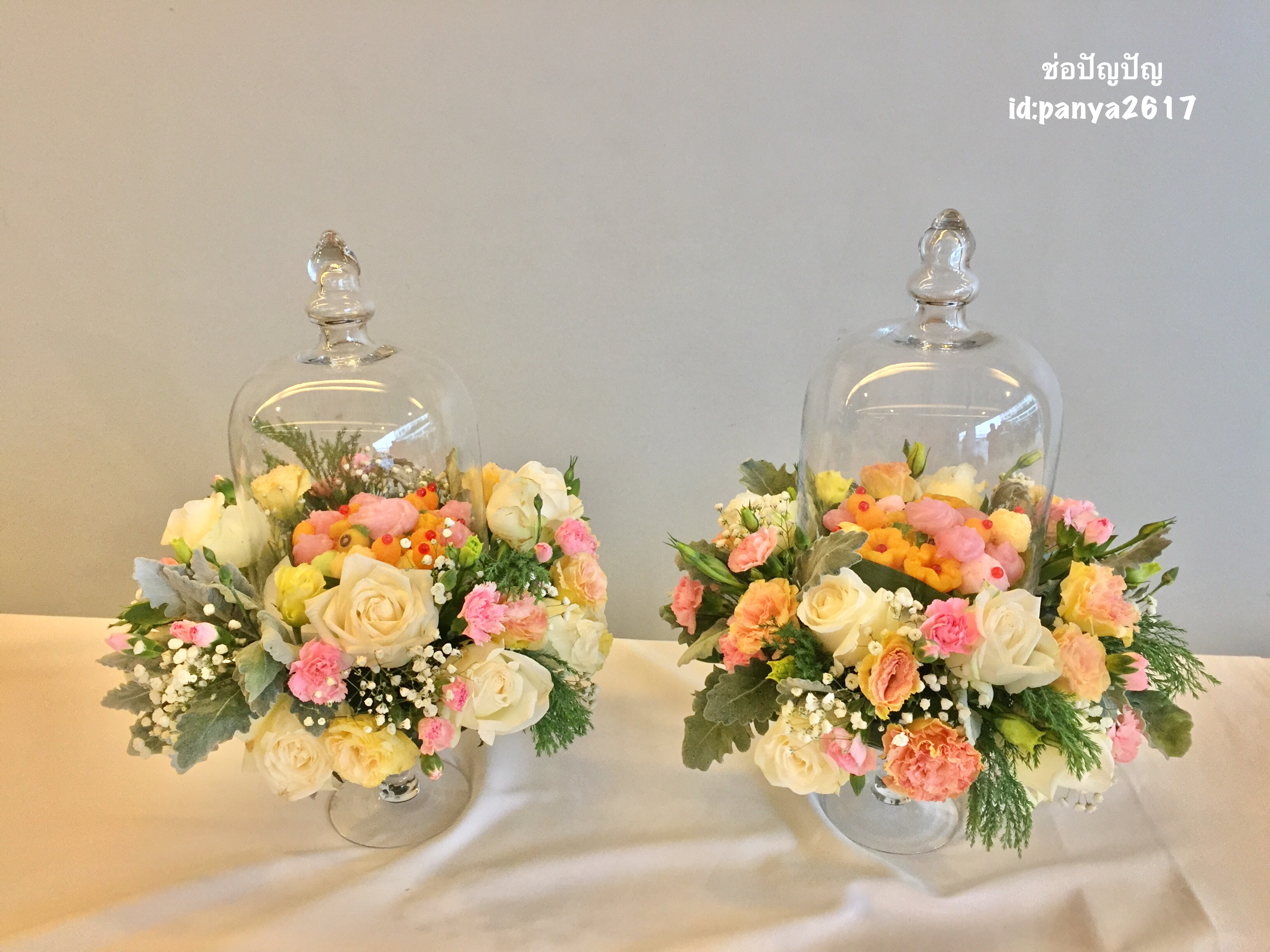 ขันหมากแก้วสไตร์โมเดิร์น งานแต่งคุณกิ๊ฟคุณเสก 4.02.61