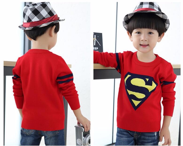 เสื้อกันหนาว : เสื้อกันหนาว ไหมพรม ซุปเปอร์แมน