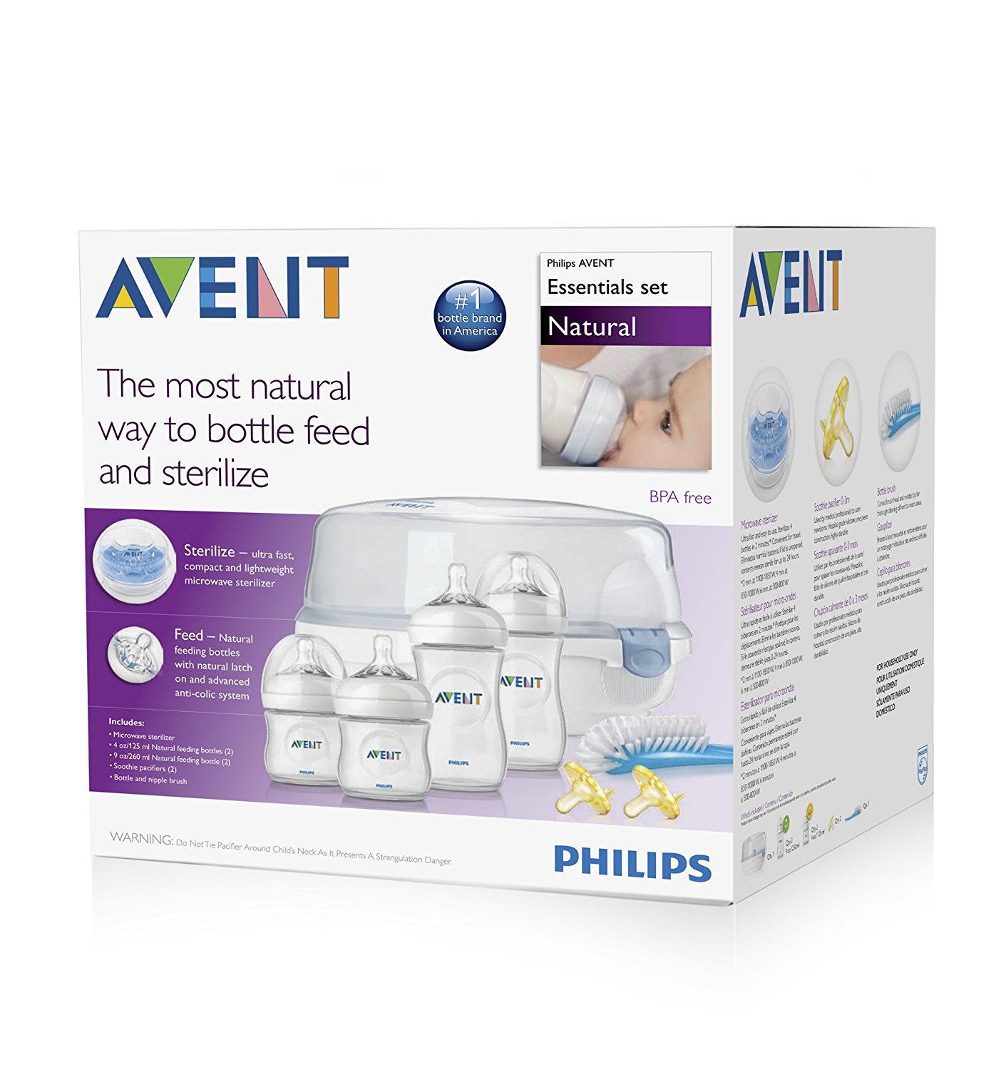 ชุดของขวัญ Philips Avent BPA Free Natural Essentials Set ด้วยราคาสุดพิเศษเพียง 3090 บาท+ ค่าส่ง 140 บาท (พร้อมส่ง)