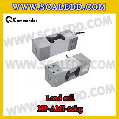 HP-AMI 50kg Loadcell โหลดเซลล์(Load cell) ยี่ห้อ Commandor รุ่น HP-AMI แบบตัวเดียว(Single Point) สำหรับเครื่องชั่งตั้งโต๊ะ พิกัดน้ำหนัก 50 กิโลกรัม