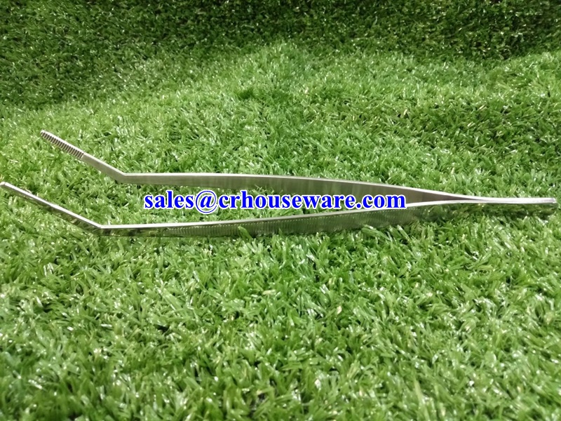 คีมคีบสำหรับแต่งอาหารสแตนเลส 005-JP-014623