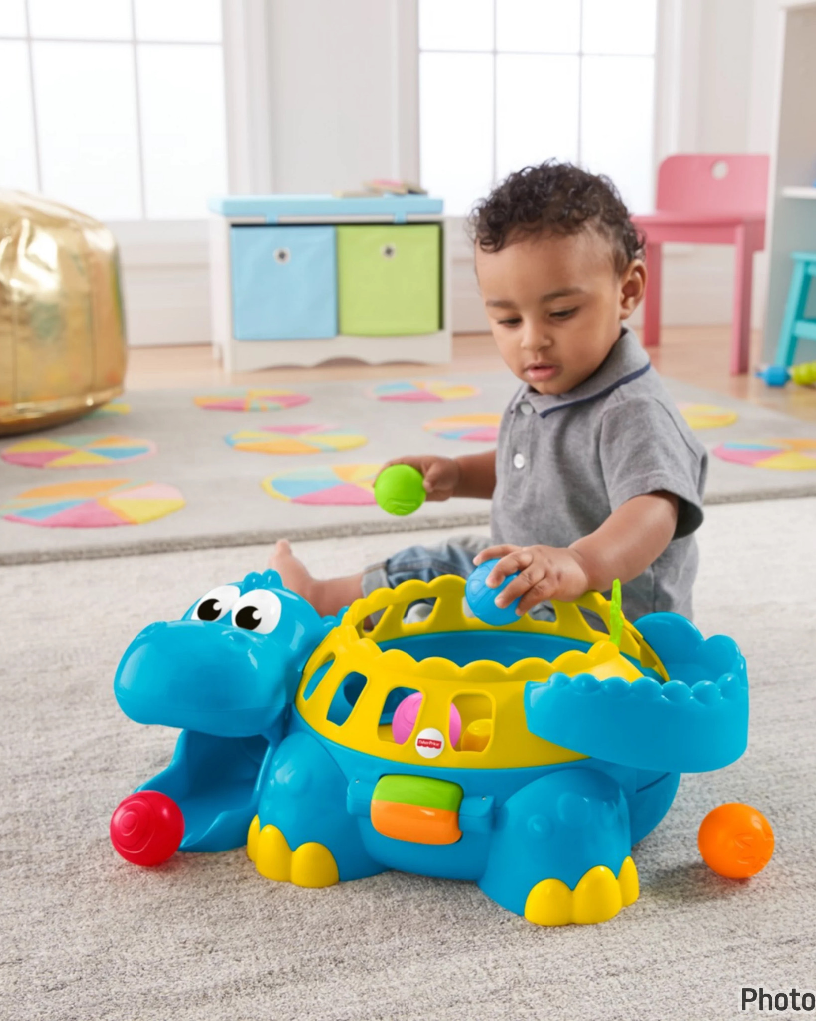 ไดโนเสาร์ชวนคลาน Fisher-Price Go Baby Go! Poppity Pop Muscial Dino