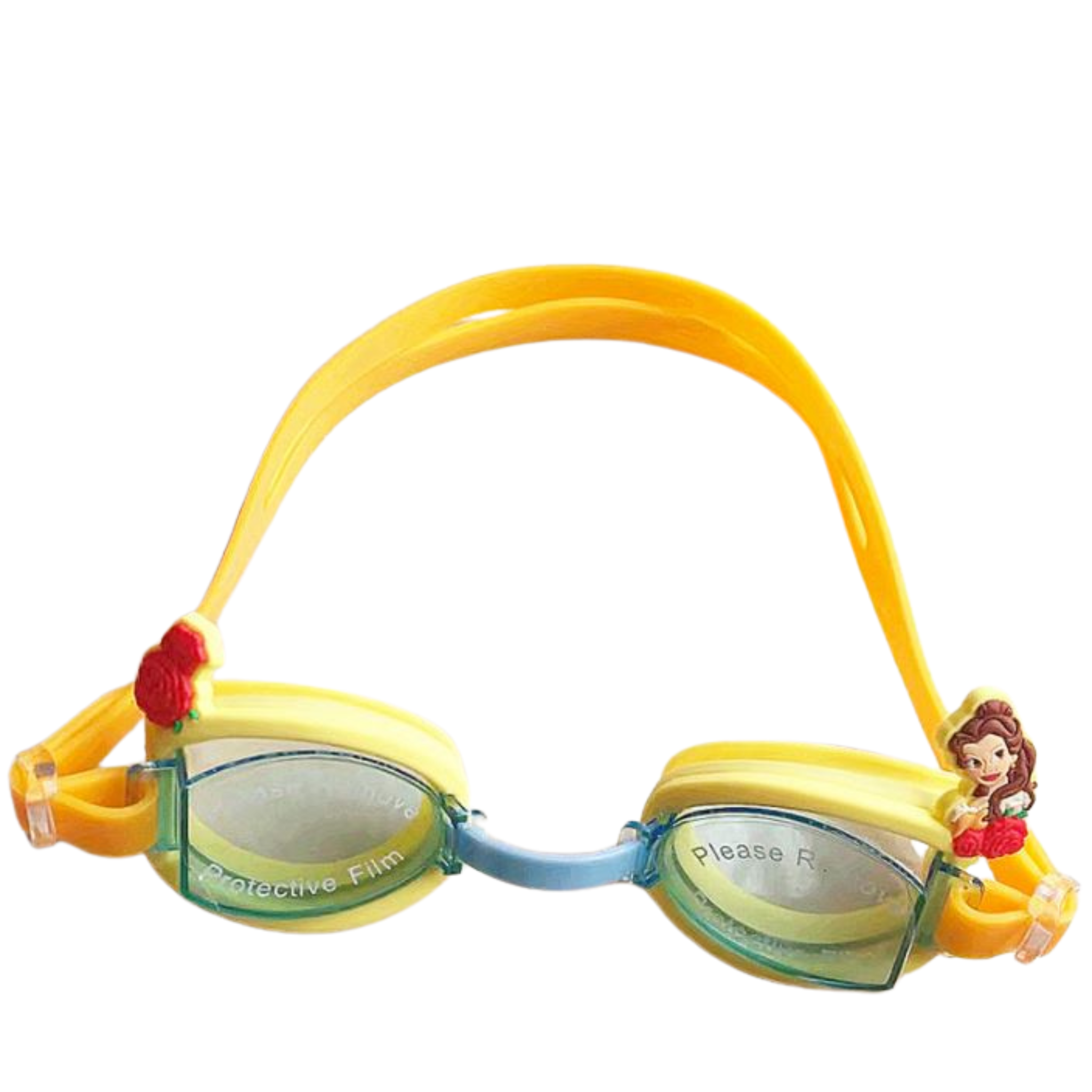 แว่นตาว่ายน้ำเด็ก ผู้หญิง หมวกว่ายน้ำสไปเดอรแมน