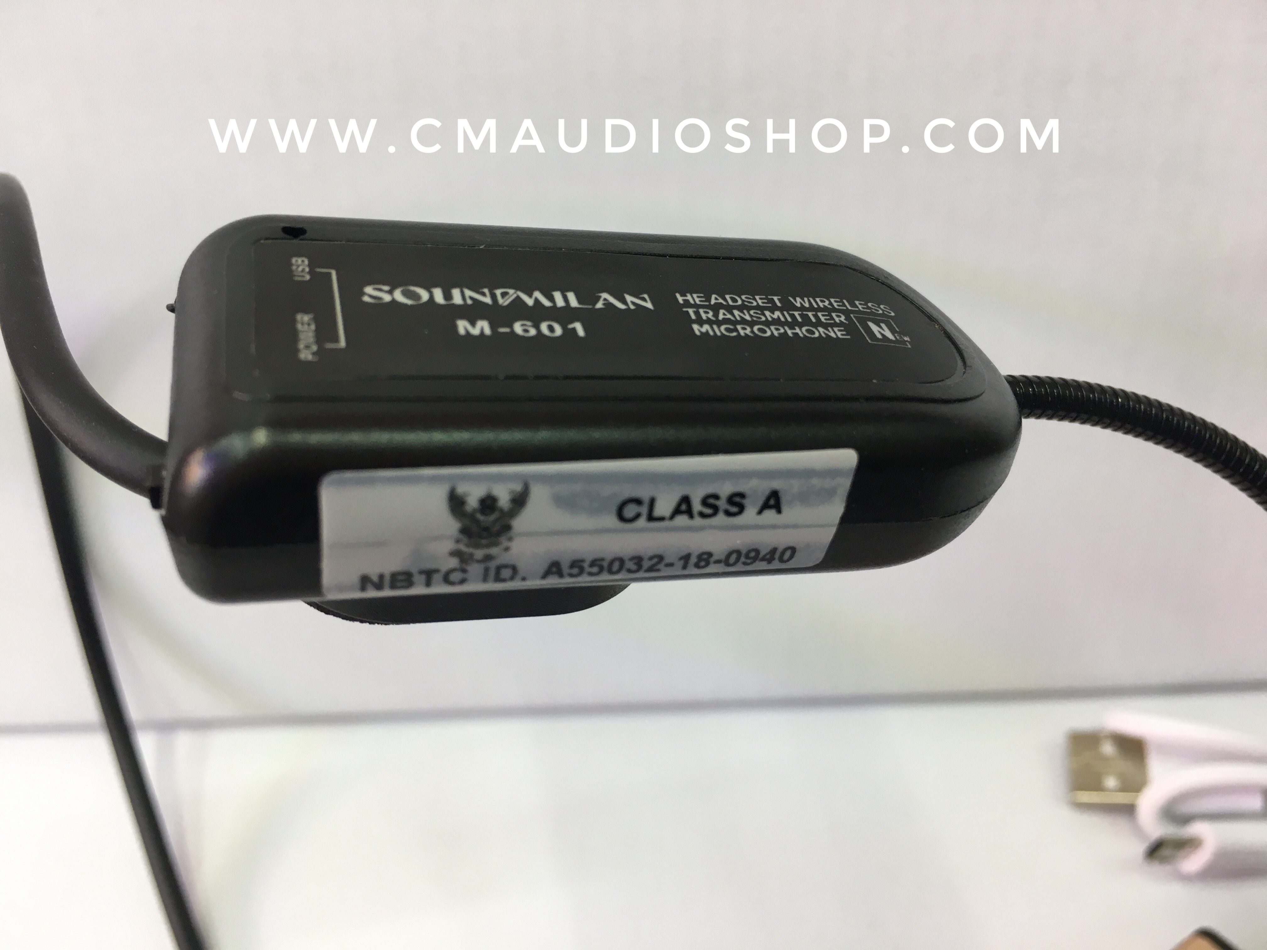 ไมค์ลอยครอบหัว Soundmilan M-601 (ย่านความถี่ UHF)