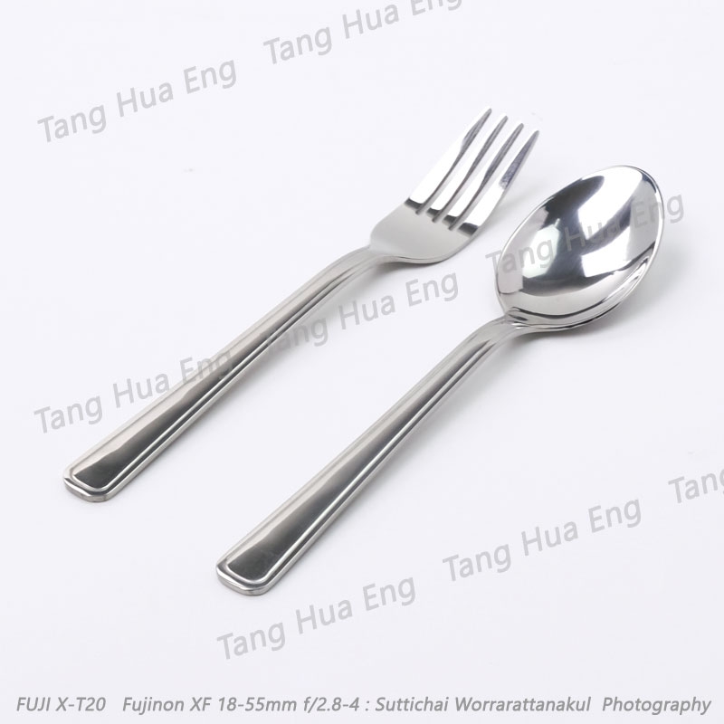 Zebra ช้อนส้อม 2.5 มม. 6 คู่ Classic II ตราหัวม้าลาย