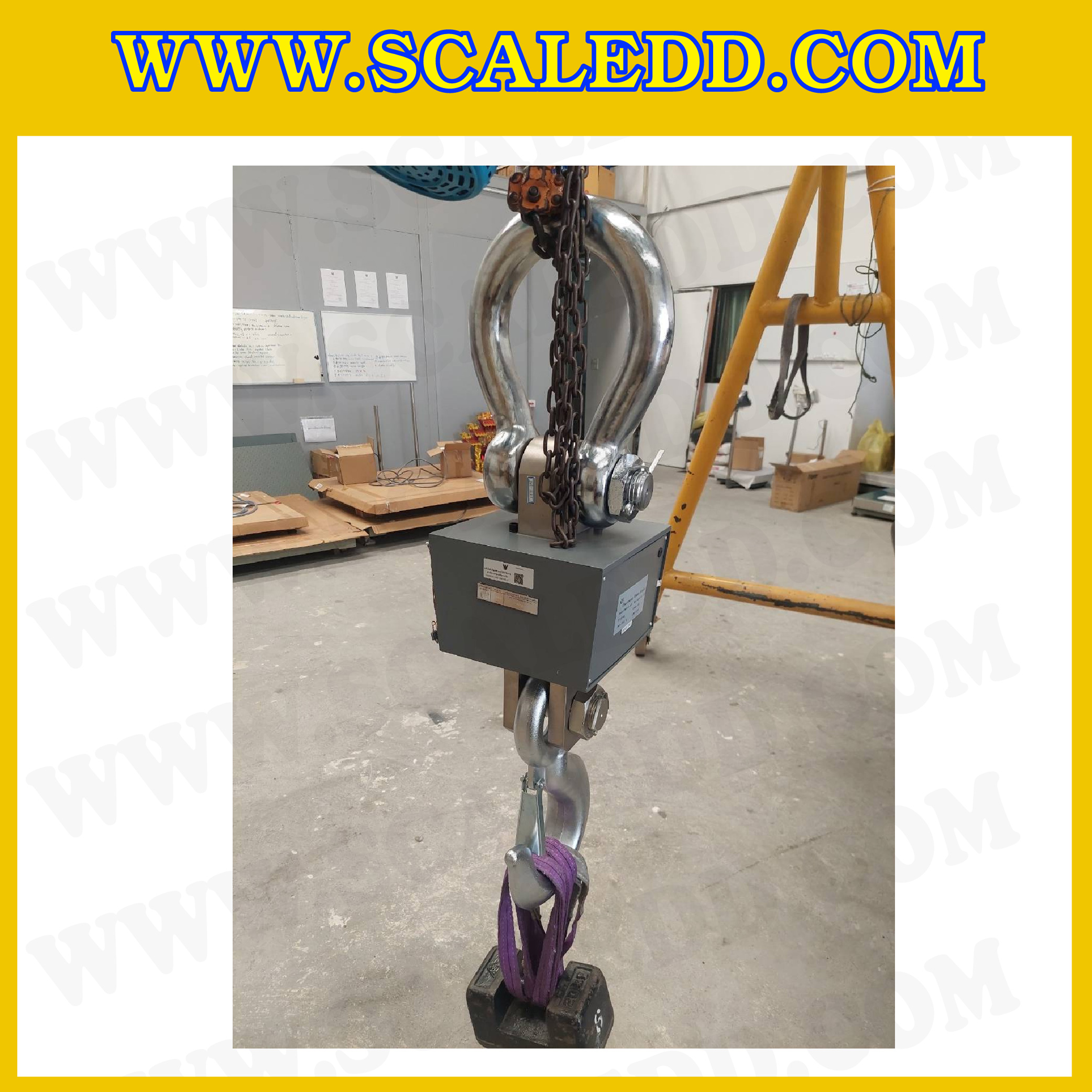 เครื่องชั่งแขวน15ตัน เครื่องชั่งดิจิตอลแบบแขวน เครื่องชั่งแขวนดิจิตอล15000กิโลกรัม ตาชั่งแขวน15ตัน 15t SCALE OCS-XZ-DAE 15t (ผ่านการตรวจรับรองจากสำนัก ชั่ง ตวง วัด)