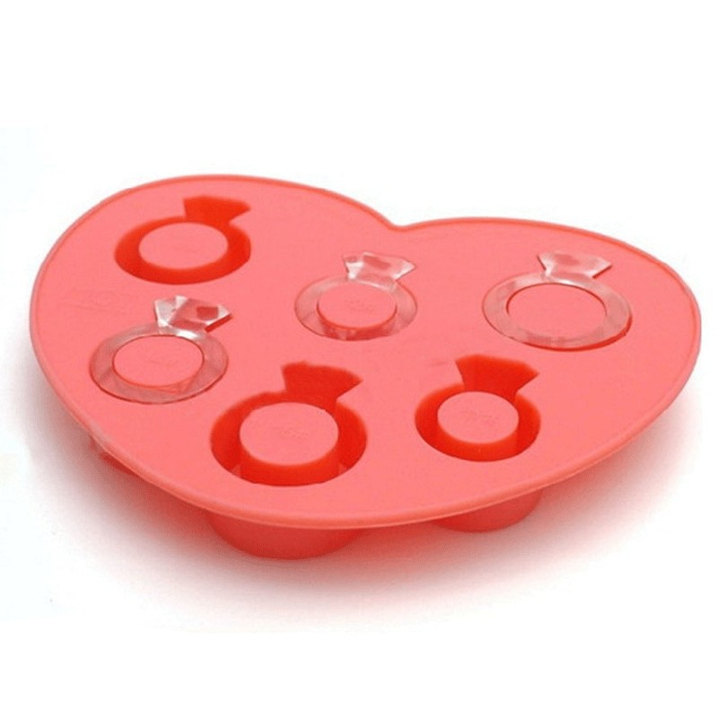 ที่ทำน้ำแข็ง รูปแหวน ซิลิโคน