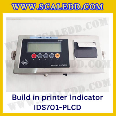 หน้าจอเครื่องชั่งIDS701-PLCD อะไหล่เครื่องชั่งSDS หัวอ่านเครื่องชั่ง หัวอ่านแสดงค่าน้ำหนักแบบปริ้นได้ หัวอ่านเครื่องชั่งน้ำหนัก Weighing Indicator หัวอ่านยี่ห้อSDS รุ่น IDS701-PLCD