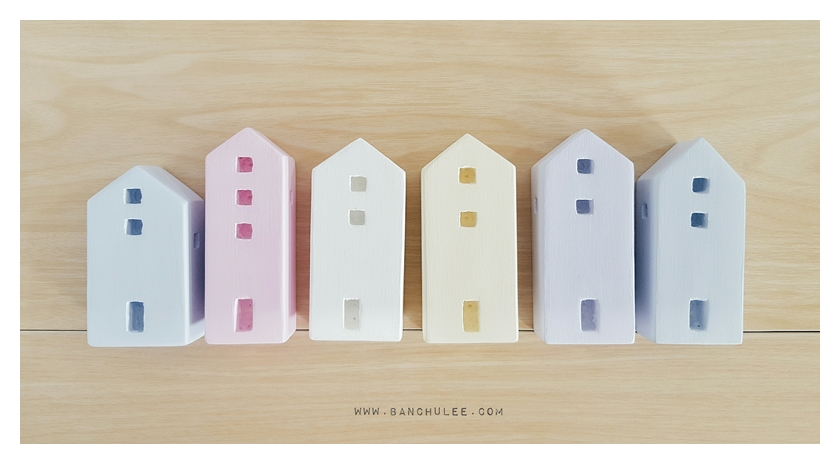 Wooden Pastel Village