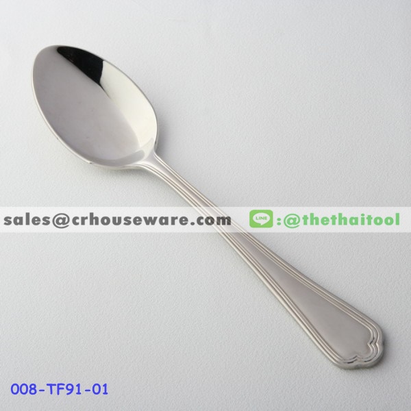 ช้อนโต๊ะสแตนเลส 91 ลายบ้านเชียง TABLE SPOON 008-TF91-01