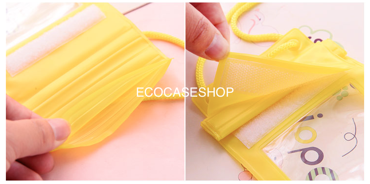 ซองกันน้ำซิปล็อค 3 ขั้น สีเหลือง(50ชิ้น)