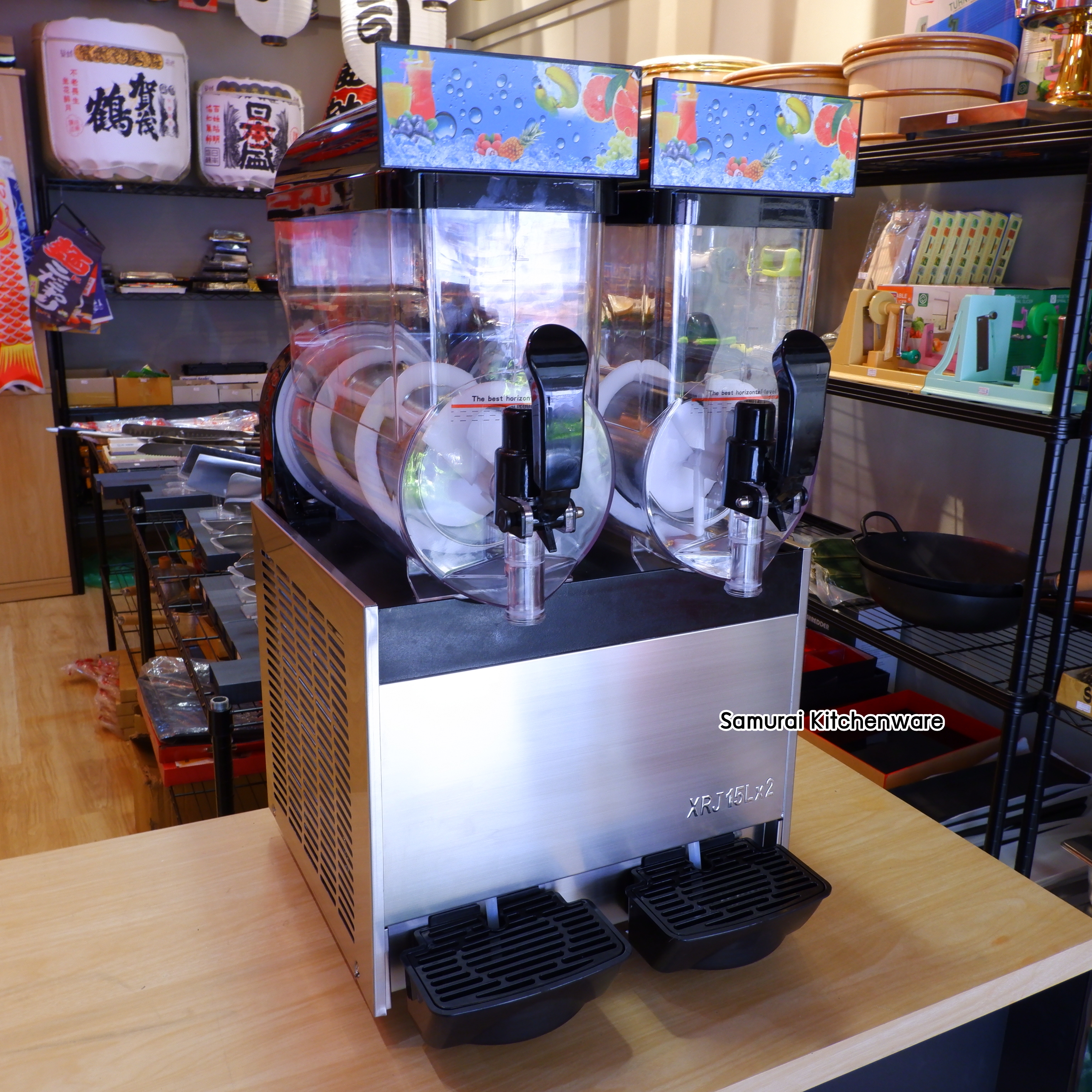 เครื่องทำสเลอปี้ 15L x 2 โถ