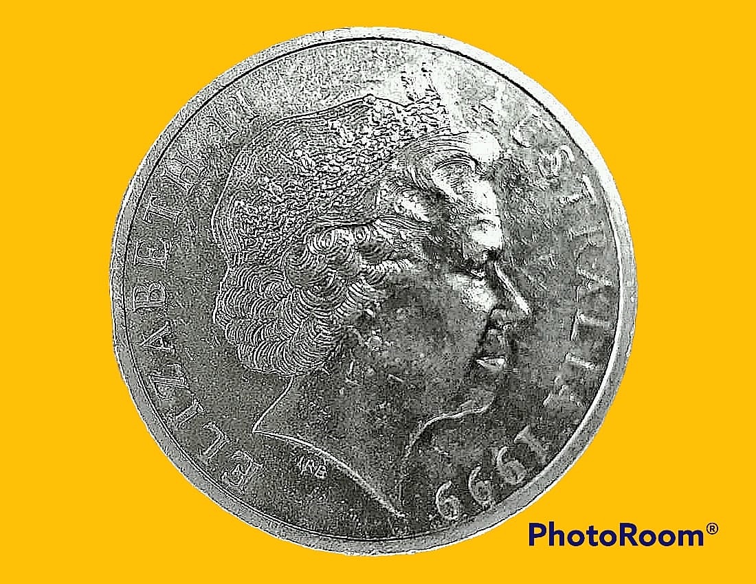 เหรียญ เงินหมุนเวียน Elizabeth II ออสเตรเลีย 20 Cents 1999