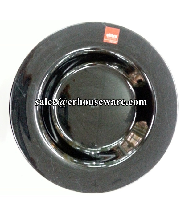 ROUND PLATE 12" จานทรงกลมตื้น หนาพิเศษ 017-P2068