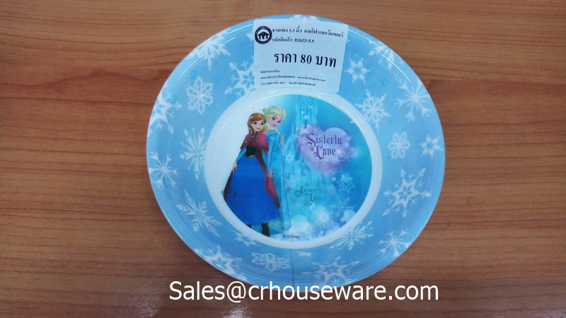 ชามแกง 5.5 นิ้ว ลายโฟรเซนวินเทอร์ B2633-5.5