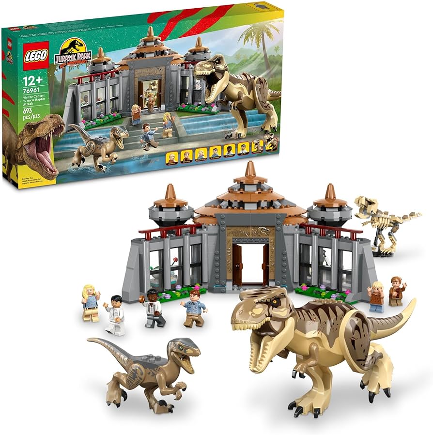 LEGO®: ชุด T. rex & Raptor Attack (76961)