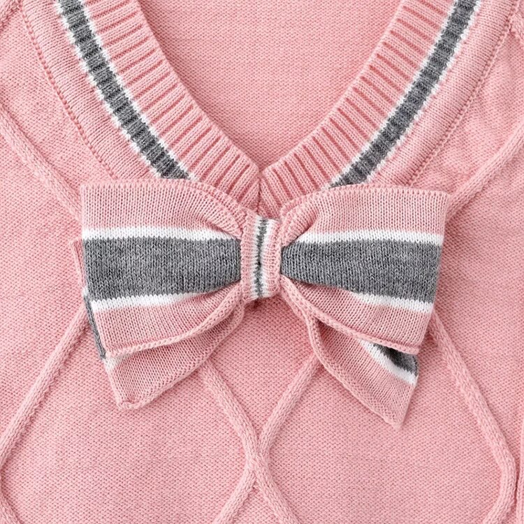 เสื้อกันหนาว เสื้อกั๊กเด็ก ไหมพรมริ้ว