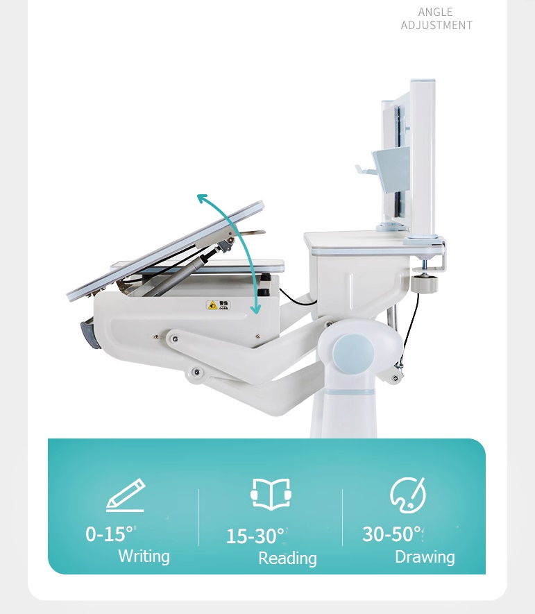 โต๊ะหนังสือเด็ก พร้อมชุดเก้าอี้ (Good for health) รหัส SMT3 Pastel color