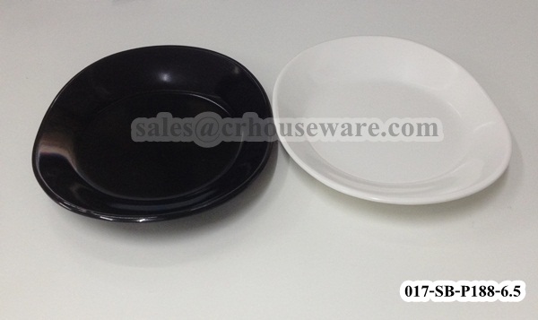 จานเมลามีนวงรี 6.5"017-SB-P188-6.5