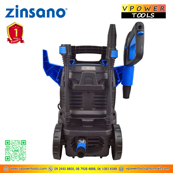 Zinsano AMAZON PLUS เครื่องฉีดน้ำแรงดันสูง 100บาร์ รุ่นใหม่