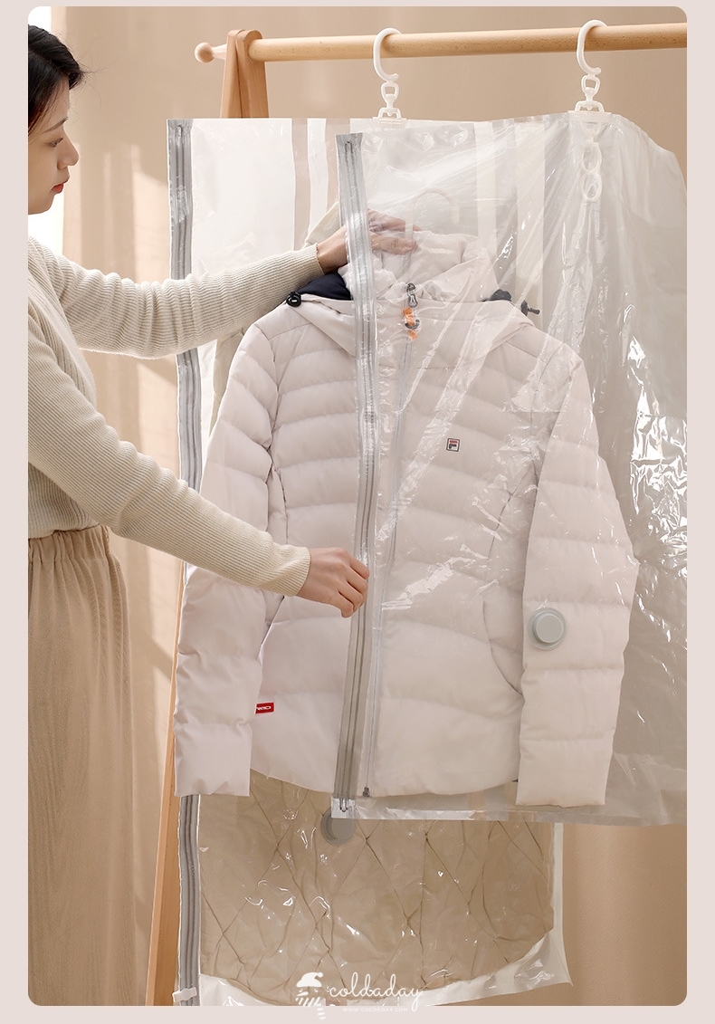 Vacuum Bag for Coat ถุงสูญญากาศสำหรับเสื้อโค้ท เสื้อกันหนาว