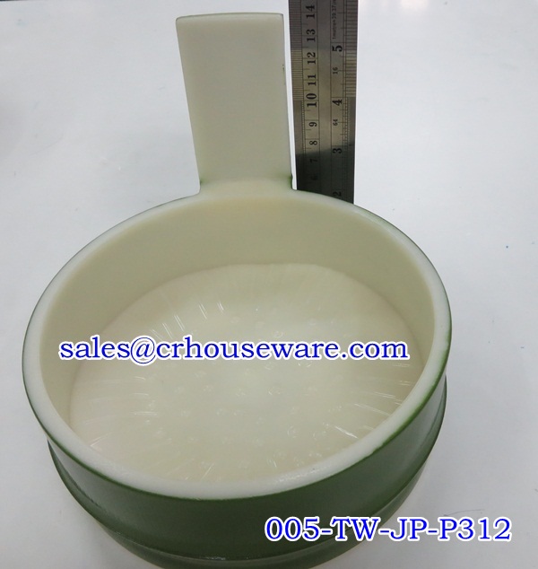 ชามใส่อาหารพลาสติก มีด้ามจับ JAPANESE BOWL 005-TW-JP-P312