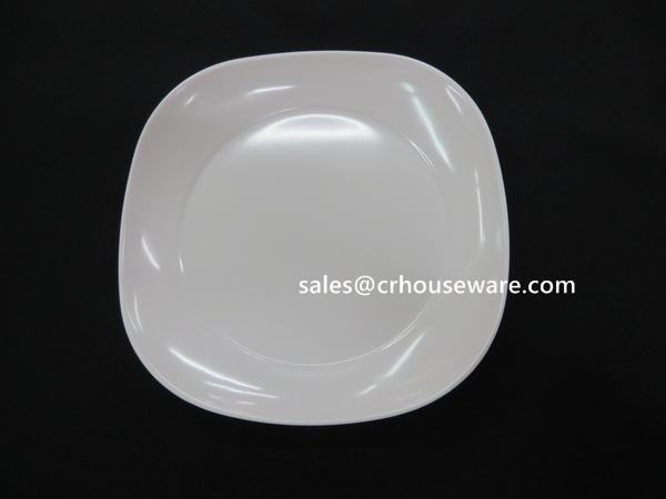 จานทรงสี่เหลี่ยมขอบมุมมน 7.5 นิ้ว 017-P2647-7.5