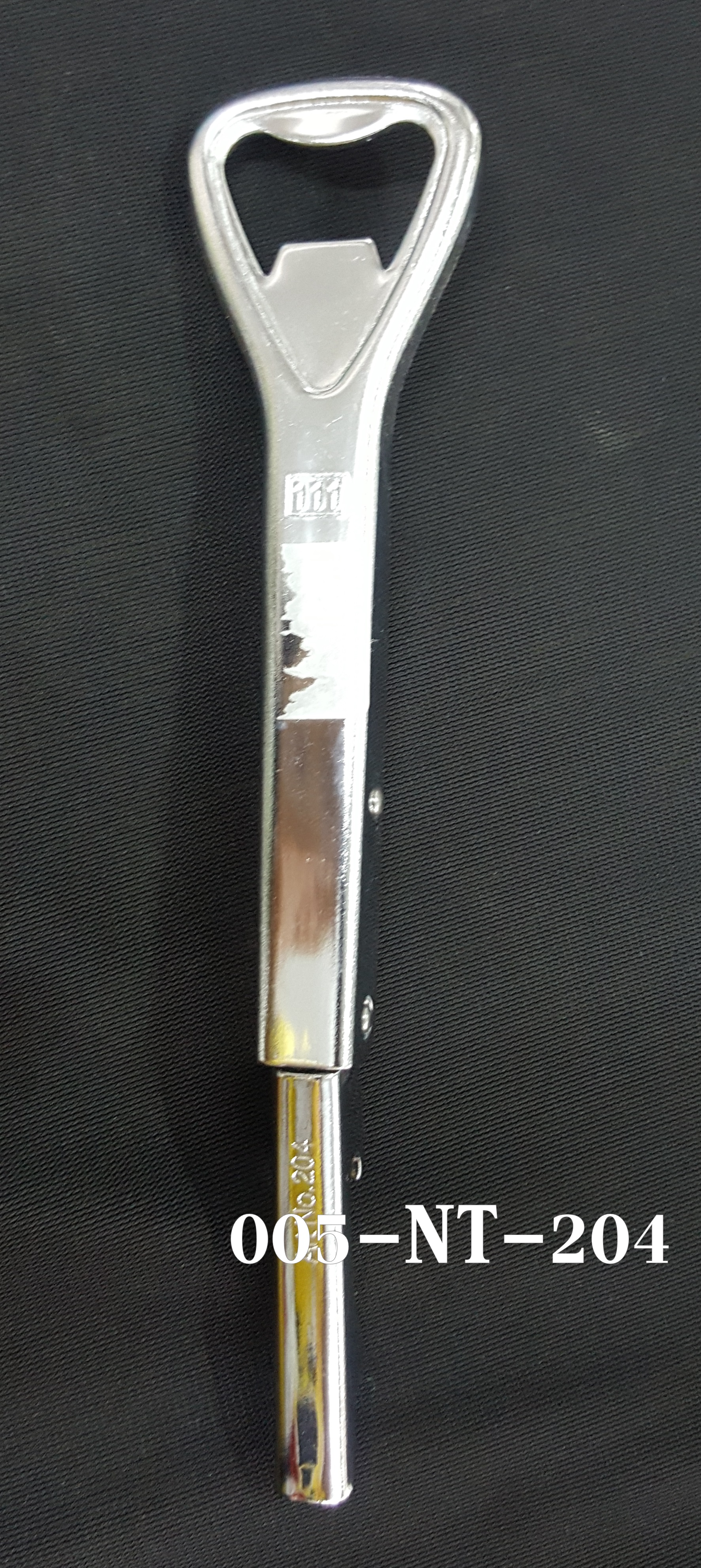 ที่เปิดกระป๋อง,เปิดไวน์,ที่เปิดขวด อเนกประสงค์ นำเข้าเกาหลี เหล็กชุปโครเมี่ยม 005-NT-204 Can opener, wine opener, bottle opener very nice imports Korean Chromium plated steel.