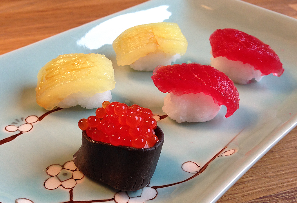 ขนมซูชิทำทานได้ Kracie Popin Cookin Sushi