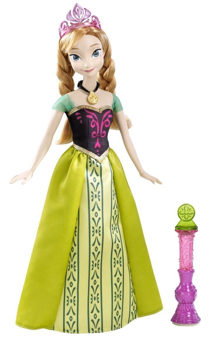 ตุ๊กตาชุดเปลี่ยนสีได้ Disney Frozen Color Change Anna Fashion Doll