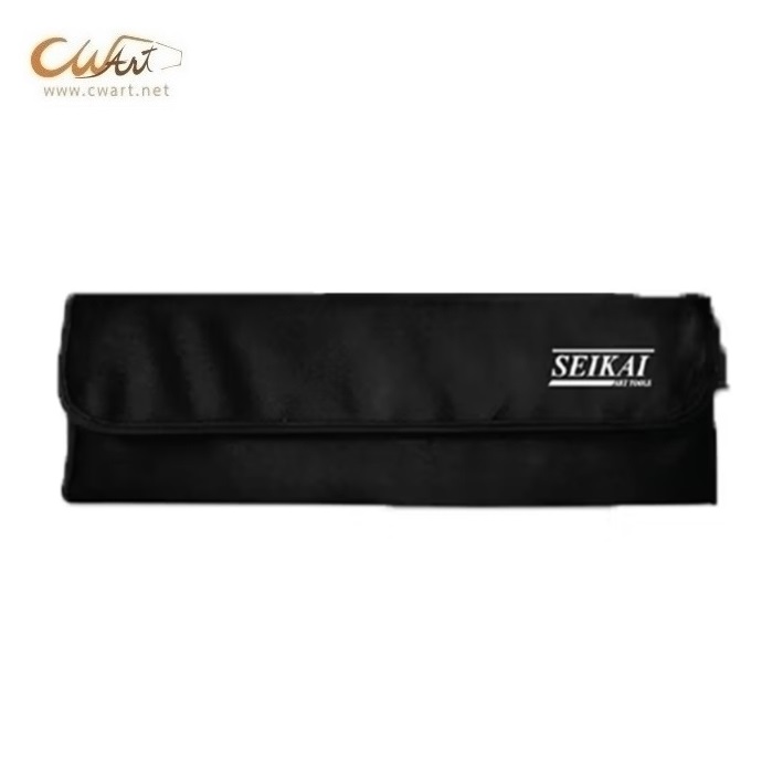 กระเป๋าใส่พู่กันด้ามยาว Seikai, 36.5 x 33.5cm.