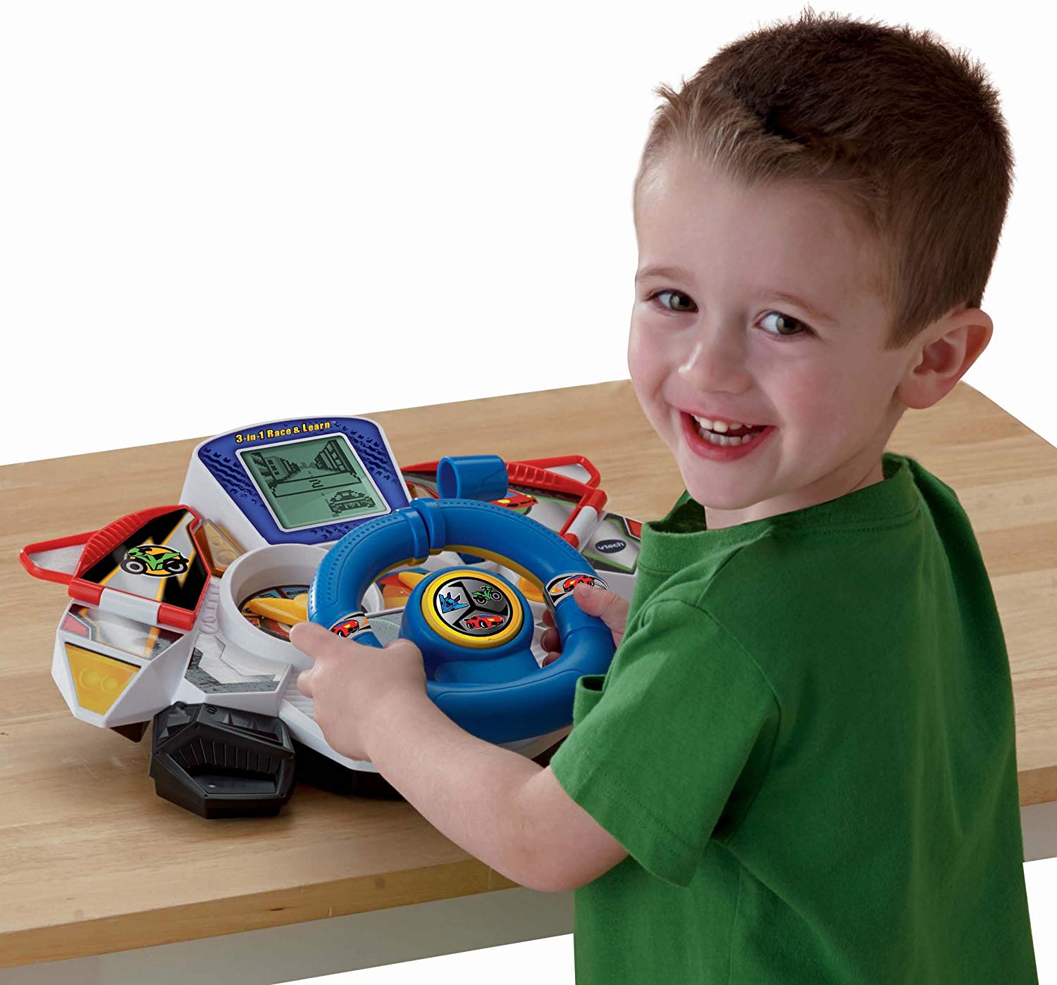 พวงมาลัยขับรถเสมือนจริง VTech Race and Learn