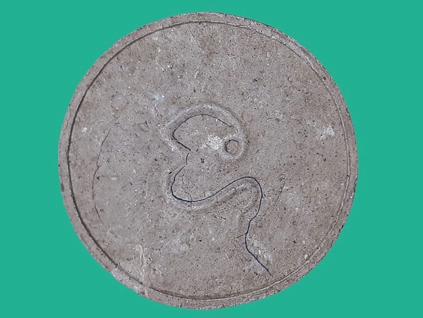 พระพิฆเนศ วัดพระศรีมหาอุมาเทวี สีลม กรุงเทพมหานคร เนื้อผงผสมว่าน พิธีโบสถ์พราหม์