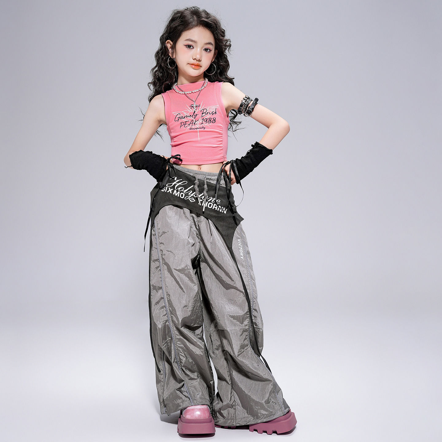 friendly4kid ชุดเต้น ผ้าผูกเอว ผ้าคาดเอว พร๊อพเสริม อุปกรณ์ประกอบ