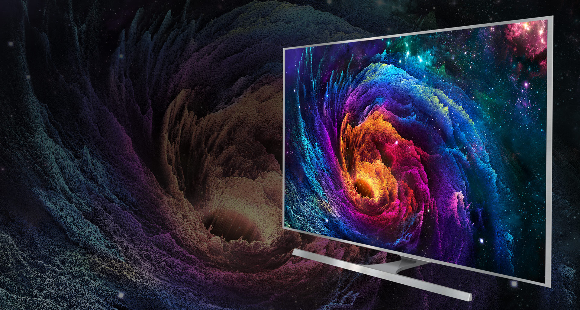 Samsung 3D Smart Digital SUHD LED TV ขนาด 55 นิ้วรุ่น UA-55JS8000