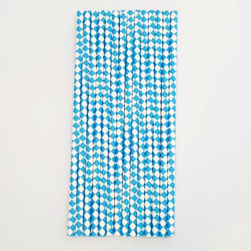 หลอดกระดาษคละลาย ขนาด 5 มิล ยาว 19.5 ซม. ( 500 ชิ้น )