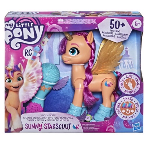 โพนี่เคลื่อนที่ได้ My Little Pony: A New Generation Movie Sing 'N Skate Sunny Starscout