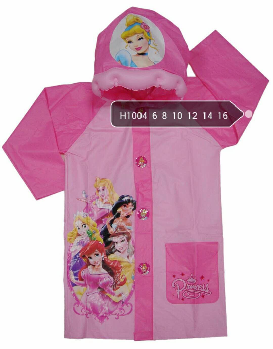 เสื้อกันฝน ชุดกันฝน เด็ก รวมเจ้าหญิง