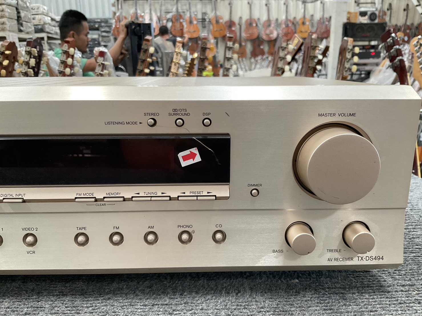 AVアンプ シルバー TX-DS494 ONKYO TX-DS494(N) AVレシーバー AVアンプ オンキョー - メルカリ